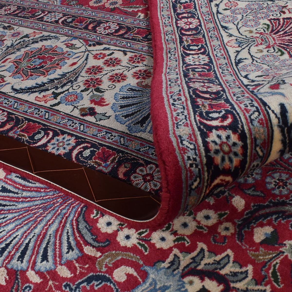 Persisk tæppe - Classic - Royal - 393 x 300 cm - mørkerød