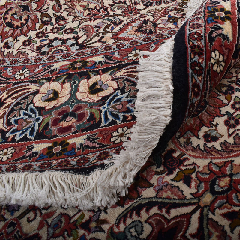 Persisk tæppe - Bijar rundt  - 250 x 250 cm - rust