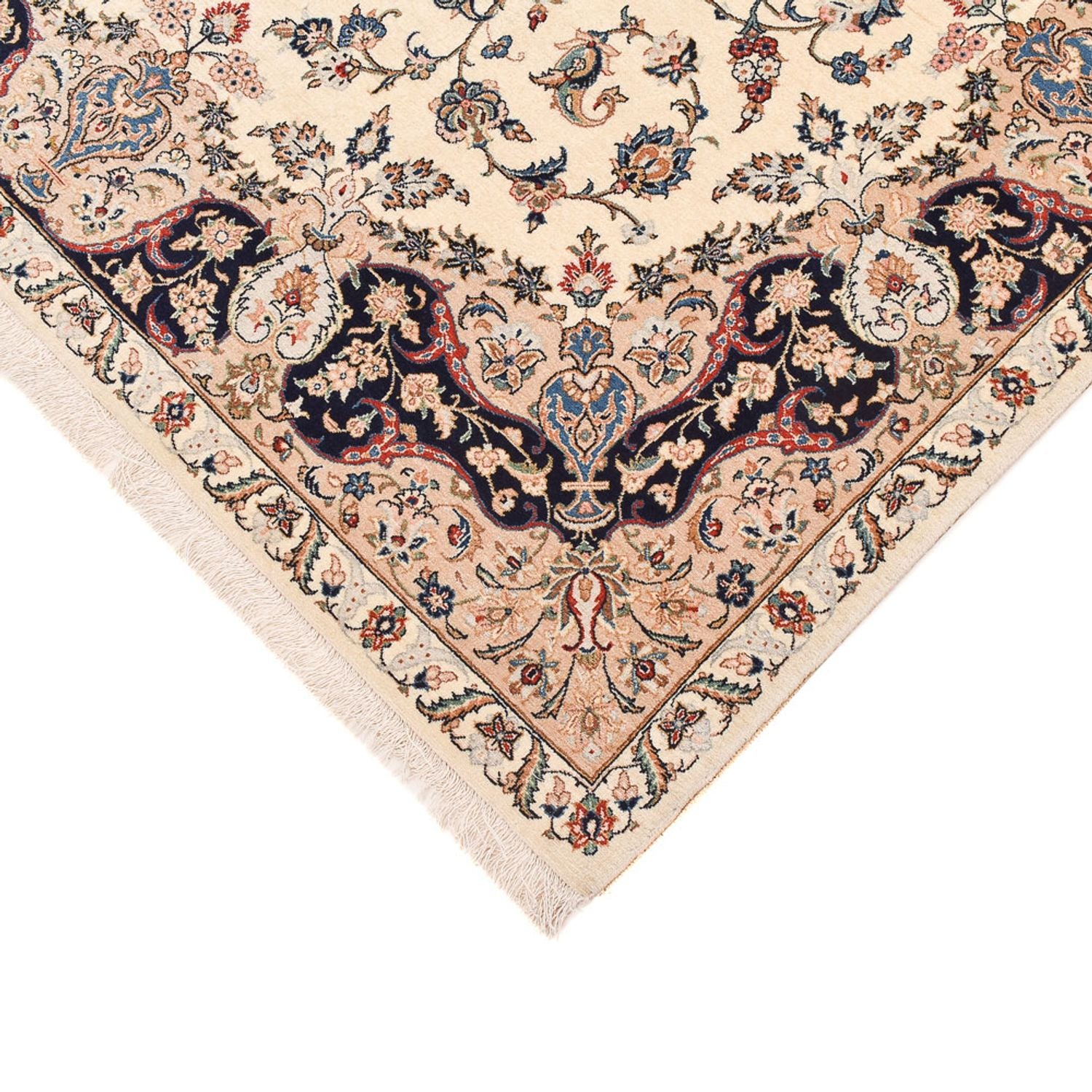 Persisk tæppe - Ghom - Royal - 229 x 138 cm - beige