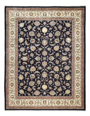 Persisk tæppe - Classic - Royal - 391 x 304 cm - mørkeblå