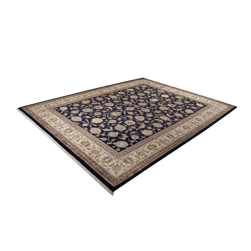 Persisk tæppe - Classic - Royal - 391 x 304 cm - mørkeblå