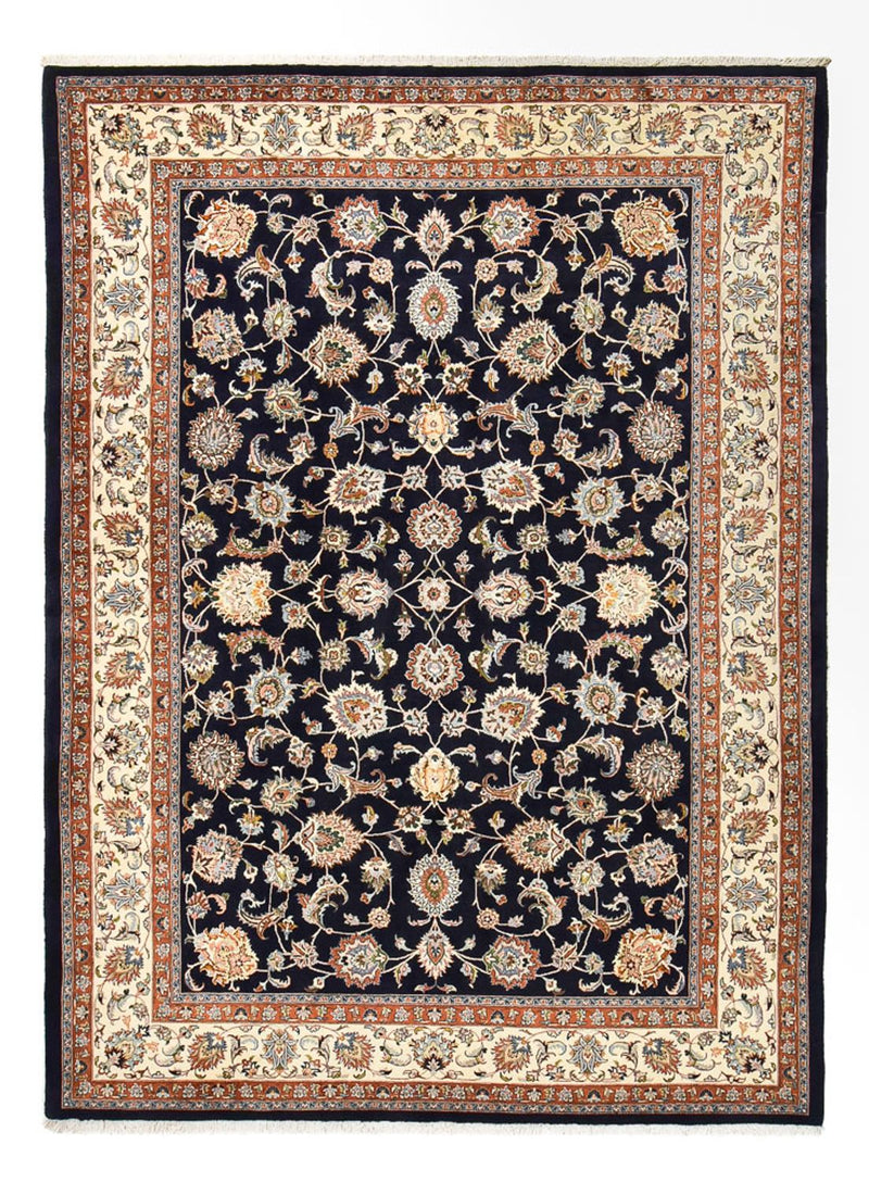 Persisk tæppe - Classic - Royal - 340 x 245 cm - mørkeblå