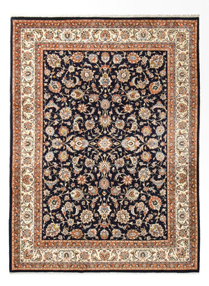 Persisk tæppe - Classic - Royal - 334 x 245 cm - mørkeblå