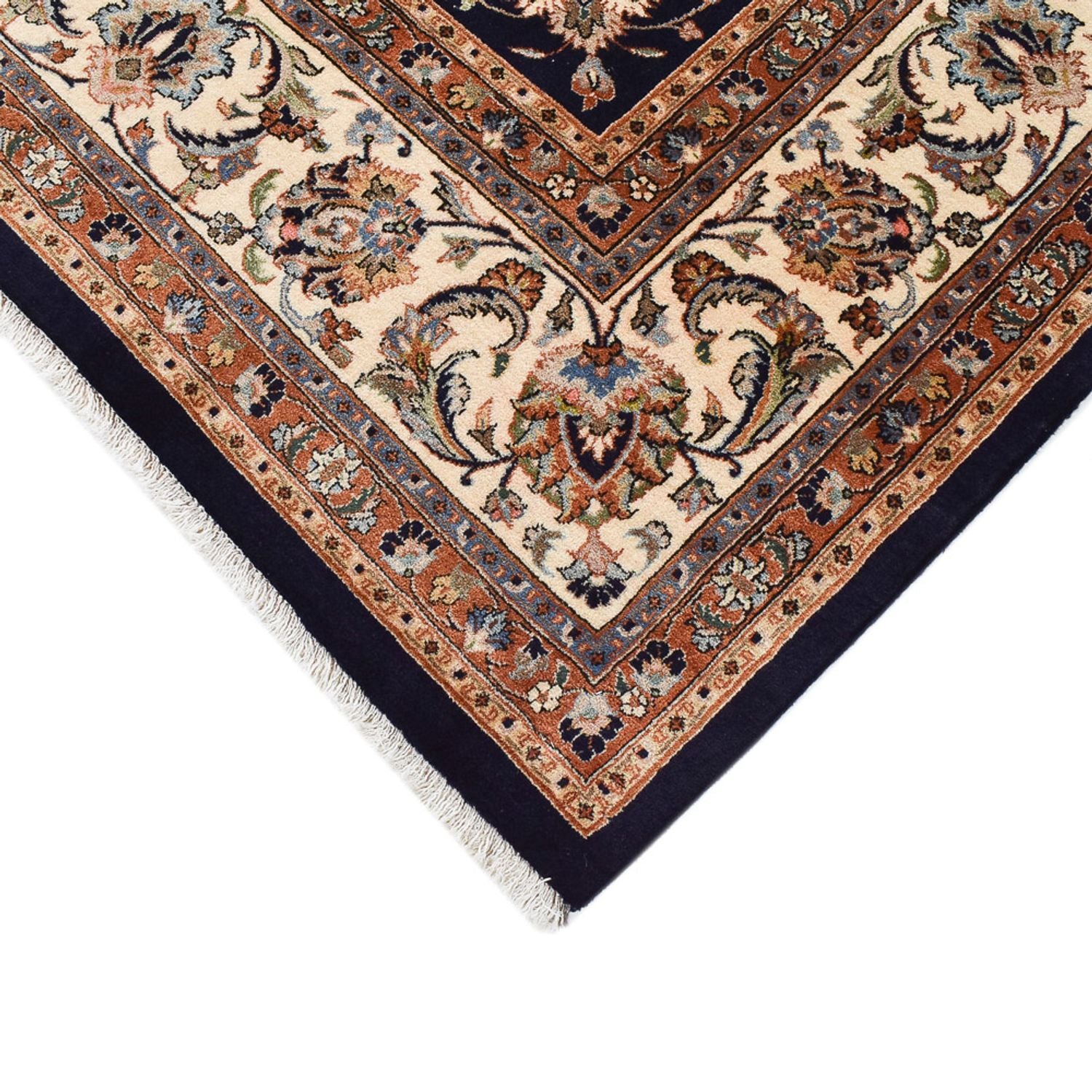 Persisk tæppe - Classic - Royal - 334 x 245 cm - mørkeblå