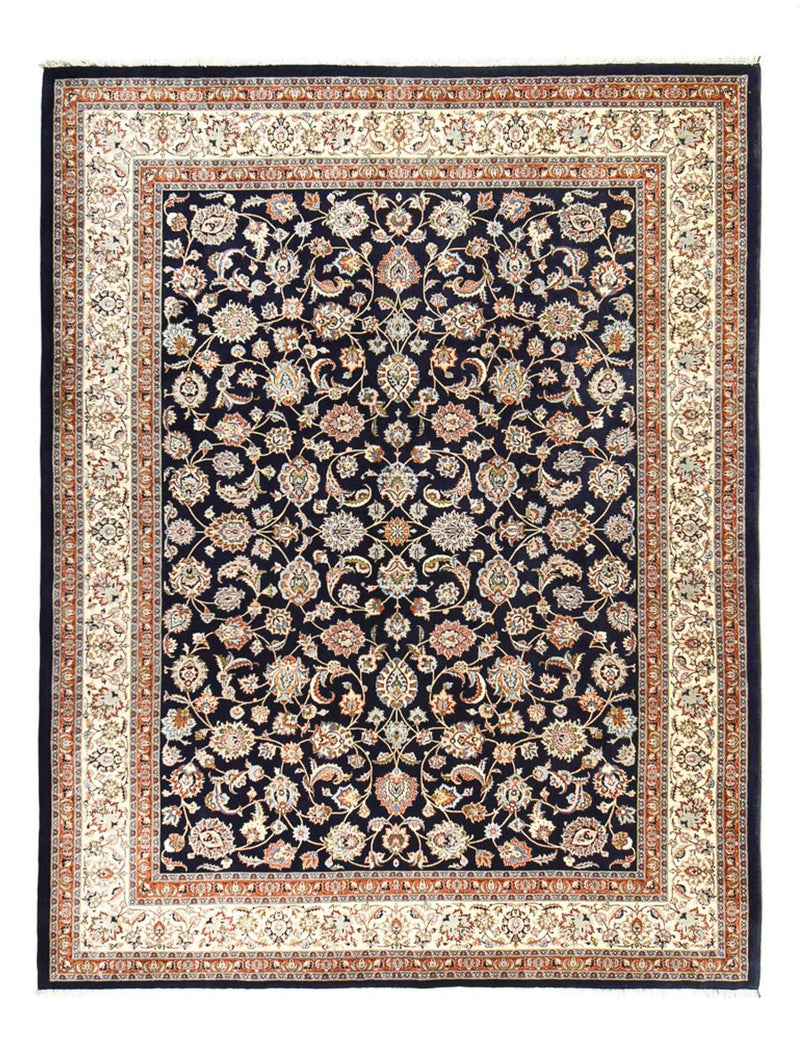 Persisk tæppe - Classic - 384 x 300 cm - mørkeblå