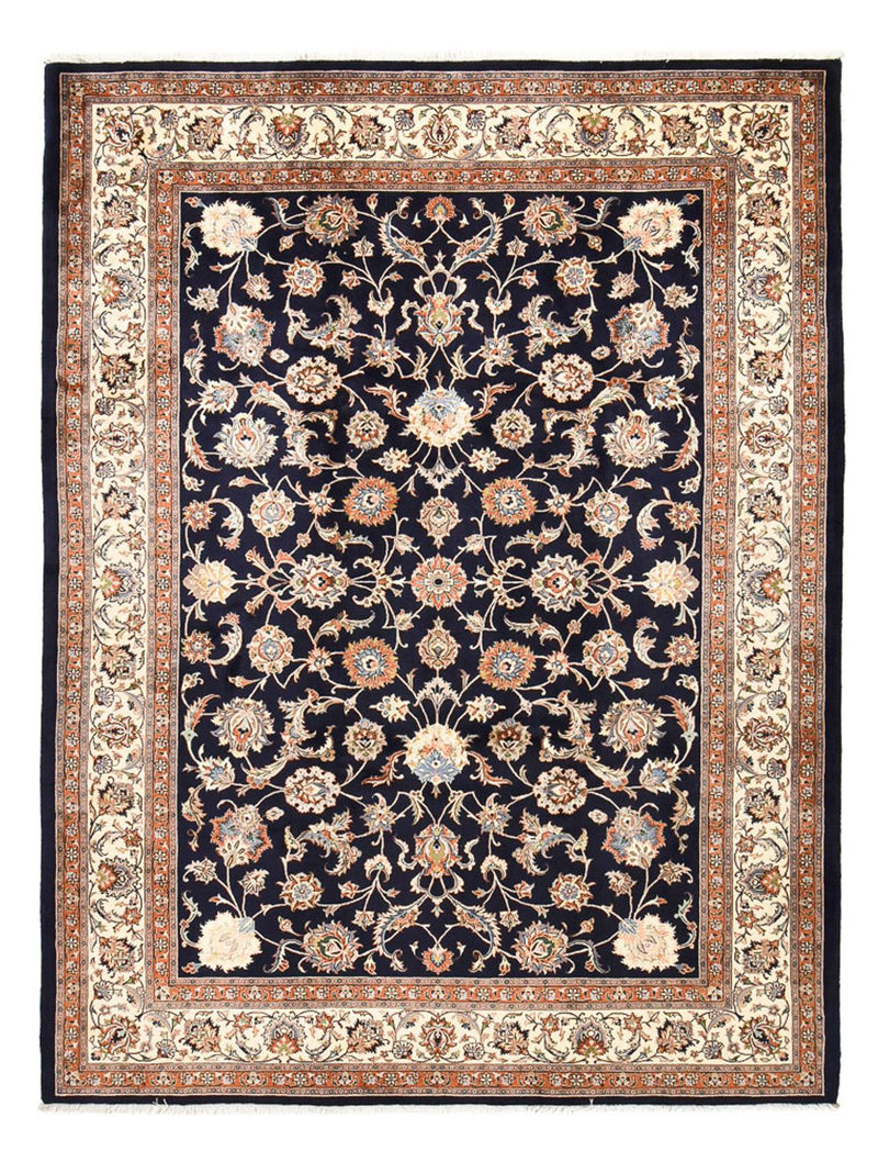 Persisk tæppe - Classic - Royal - 332 x 254 cm - mørkeblå