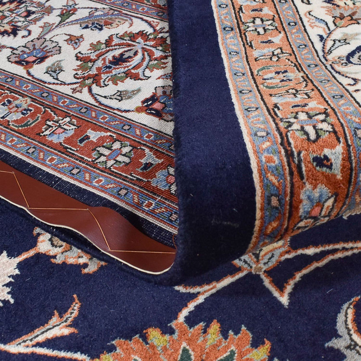 Persisk tæppe - Classic - Royal - 332 x 254 cm - mørkeblå