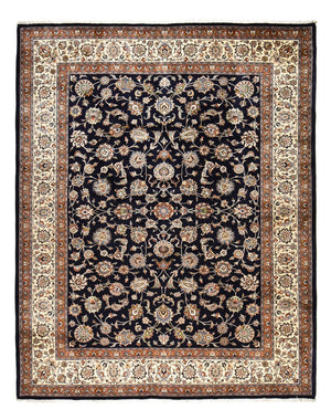 Persisk tæppe - Classic - Royal - 390 x 303 cm - mørkeblå