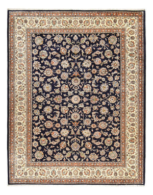 Persisk tæppe - Classic - Royal - 385 x 300 cm - mørkeblå