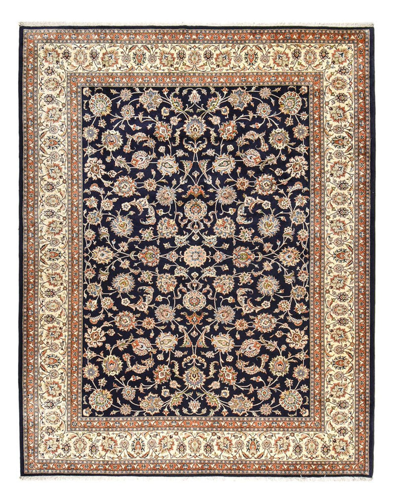 Persisk tæppe - Classic - Royal - 385 x 300 cm - mørkeblå