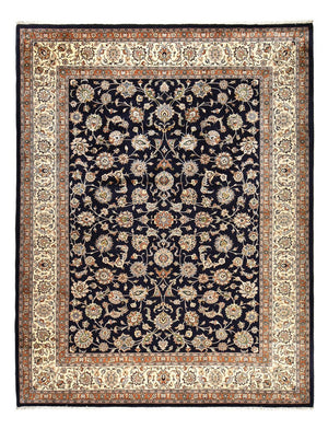 Persisk tæppe - Classic - Royal - 391 x 302 cm - mørkeblå
