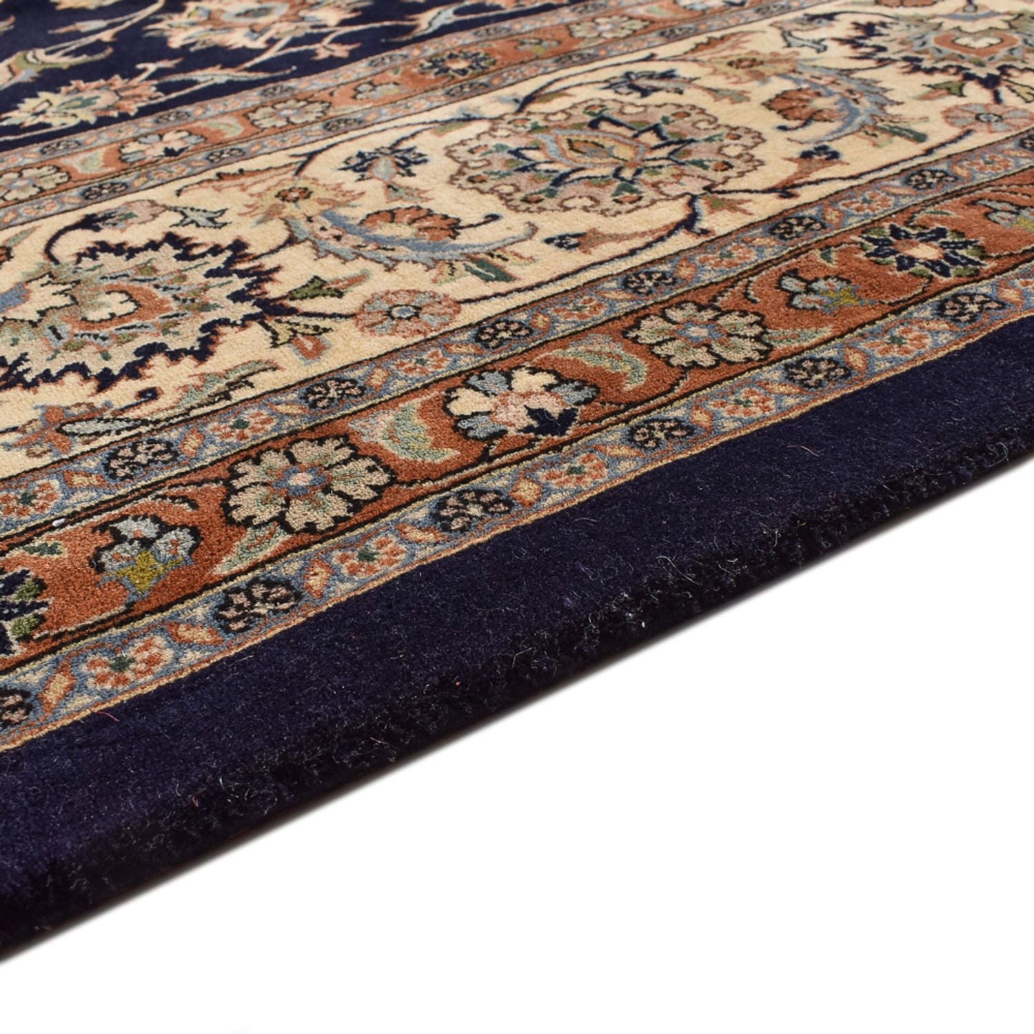 Persisk tæppe - Classic - Royal - 391 x 302 cm - mørkeblå