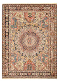 Persisk tæppe - Tabriz - Royal - 400 x 297 cm - lys beige