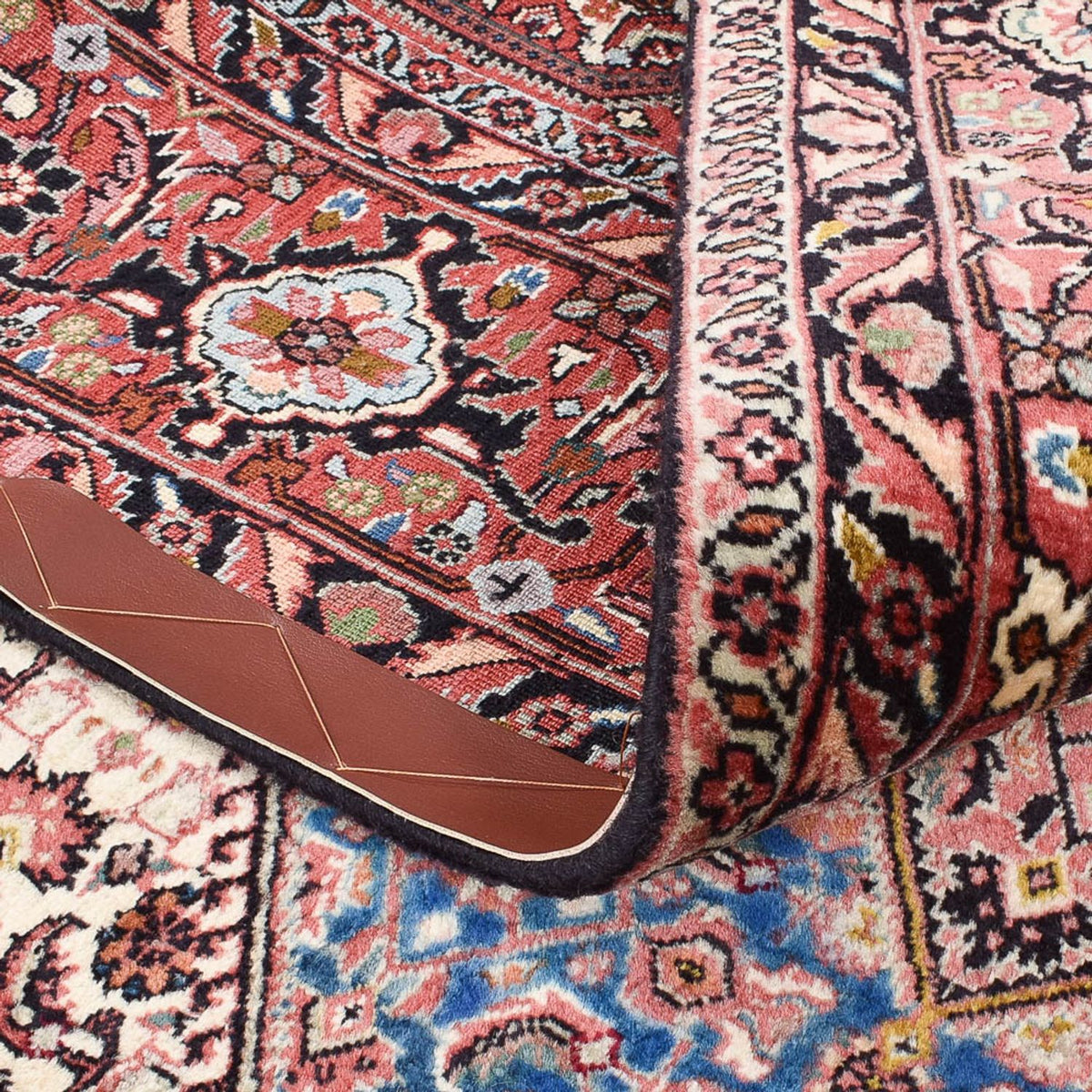 Persisk tæppe - Bijar - 228 x 173 cm - rust