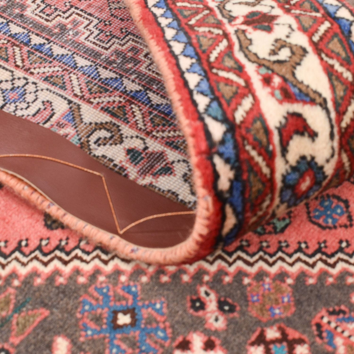 Persisk tæppe - Nomadisk - 144 x 98 cm - lysrød