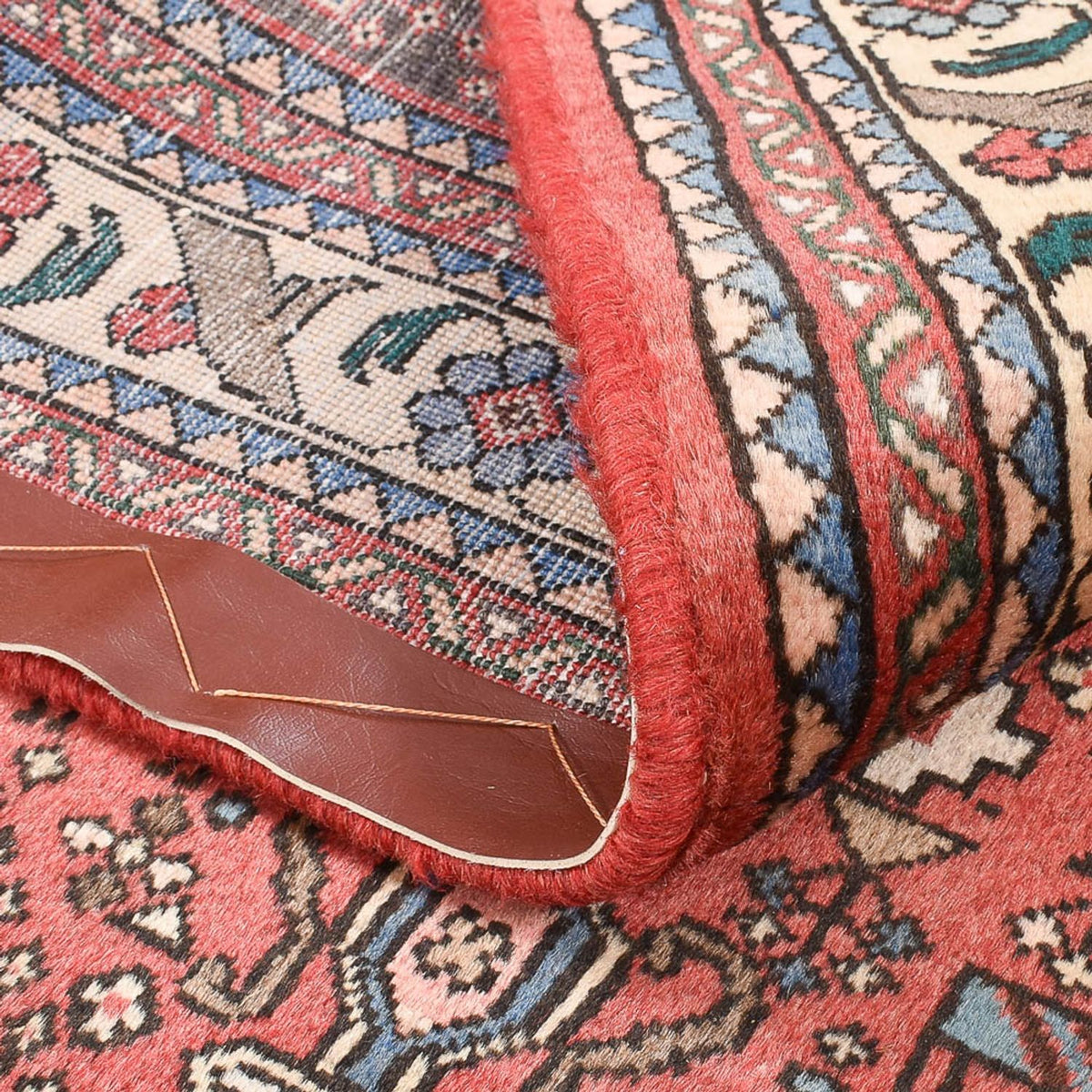 Persisk tæppe - Nomadisk - 148 x 100 cm - rød