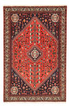 Abadeh Tæppe 98x148cm - Persisk tæppe - Rektangulær / Rød / 98 x 148 cm Rektangulær