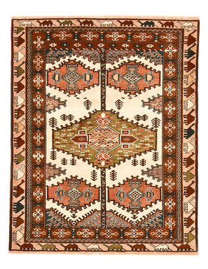 Persisk tæppe - Classic - 163 x 132 cm - flerfarvet