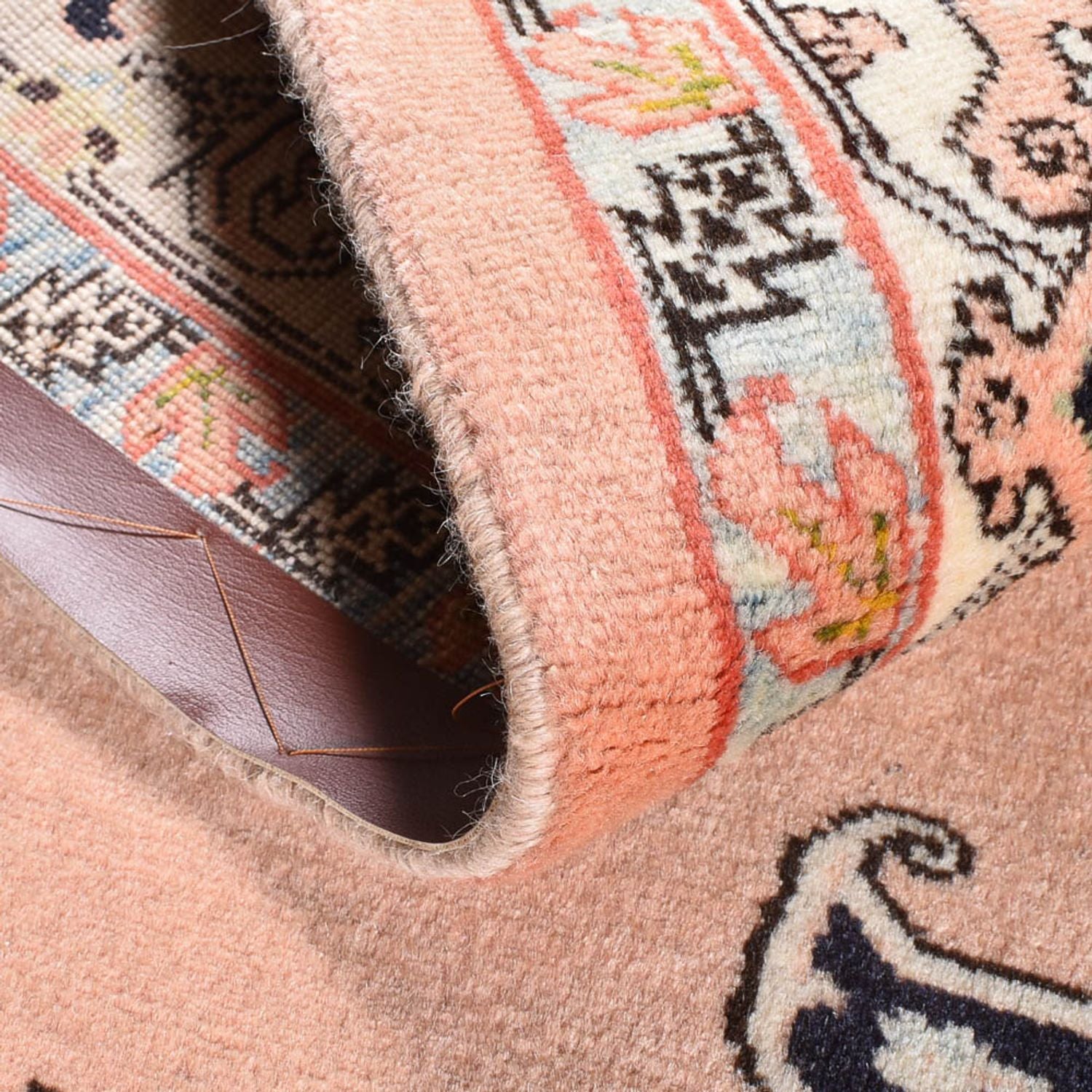 Persisk tæppe - Nomadisk - 205 x 140 cm - pink