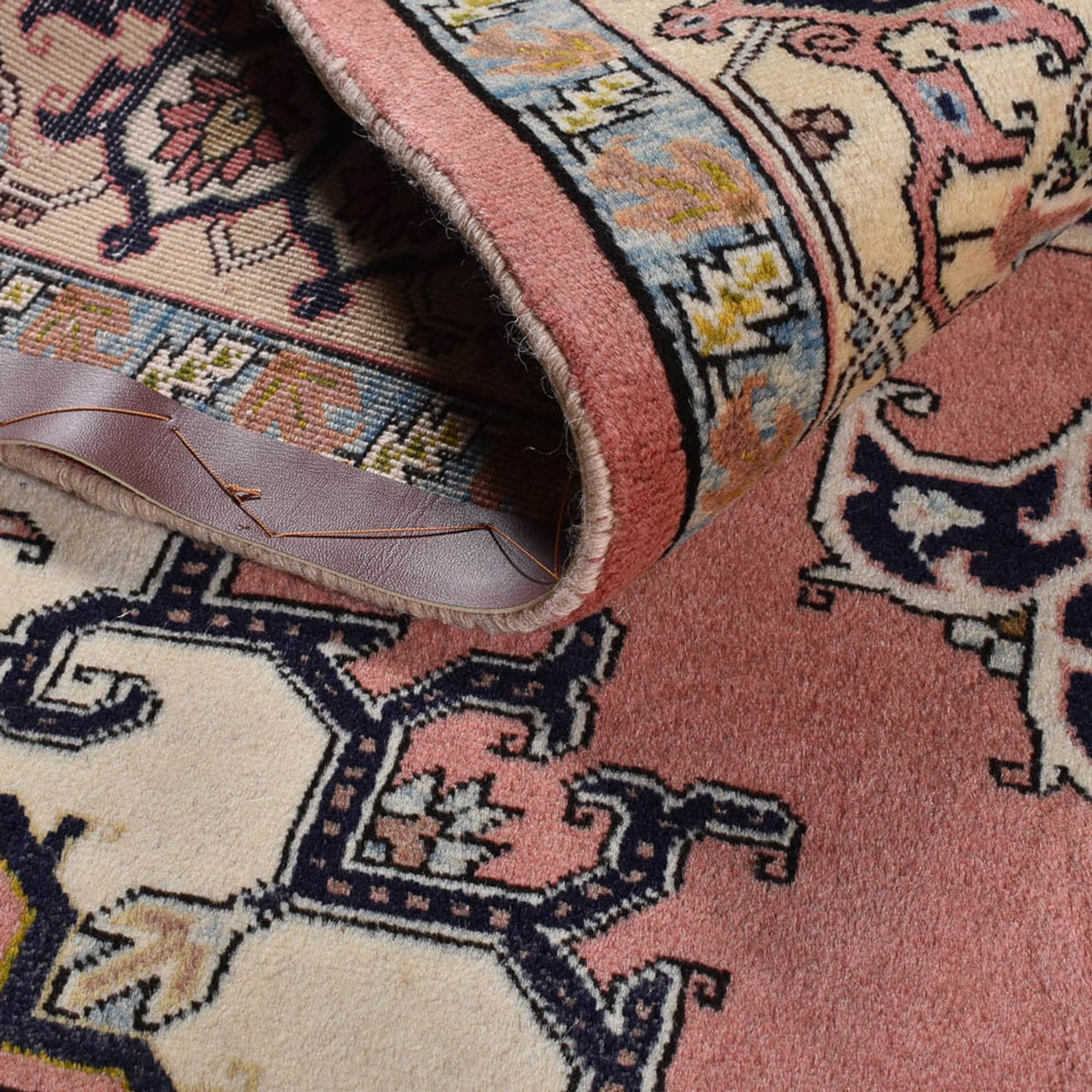 Persisk tæppe - Nomadisk - 202 x 148 cm - pink