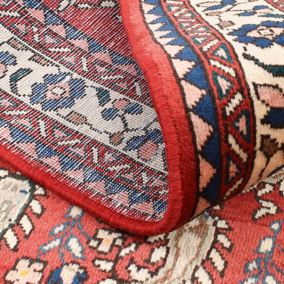 Persisk tæppe - Nomadisk - 150 x 100 cm - rød