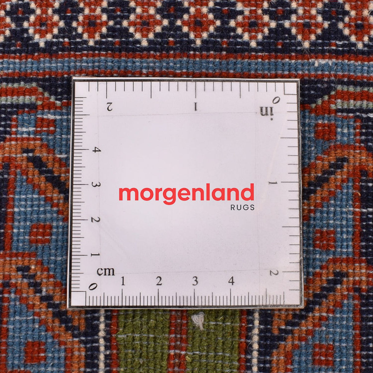 Persisk tæppe - Nomadisk - 204 x 138 cm - lysrød