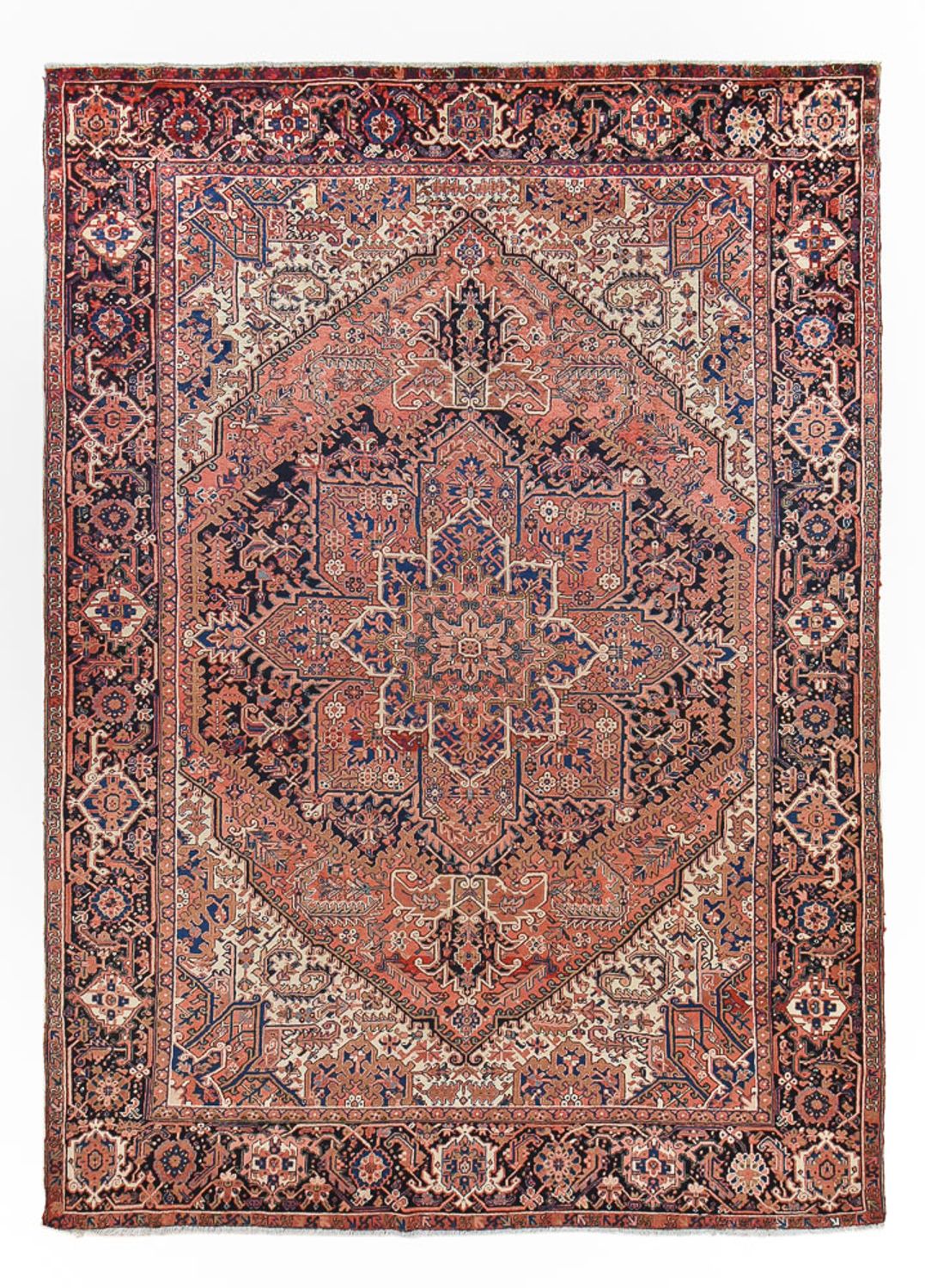 Persisk tæppe - Nomadisk - 401 x 288 cm - rust