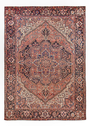 Persisk tæppe - Nomadisk - 401 x 288 cm - rust