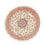 Persisk tæppe - Tabriz - Royal rundt  - 200 x 200 cm - creme