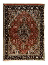 Persisk tæppe - Tabriz - Royal - 206 x 150 cm - rød
