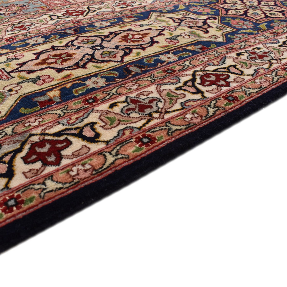 Persisk tæppe - Tabriz - Royal - 396 x 298 cm - mørk beige