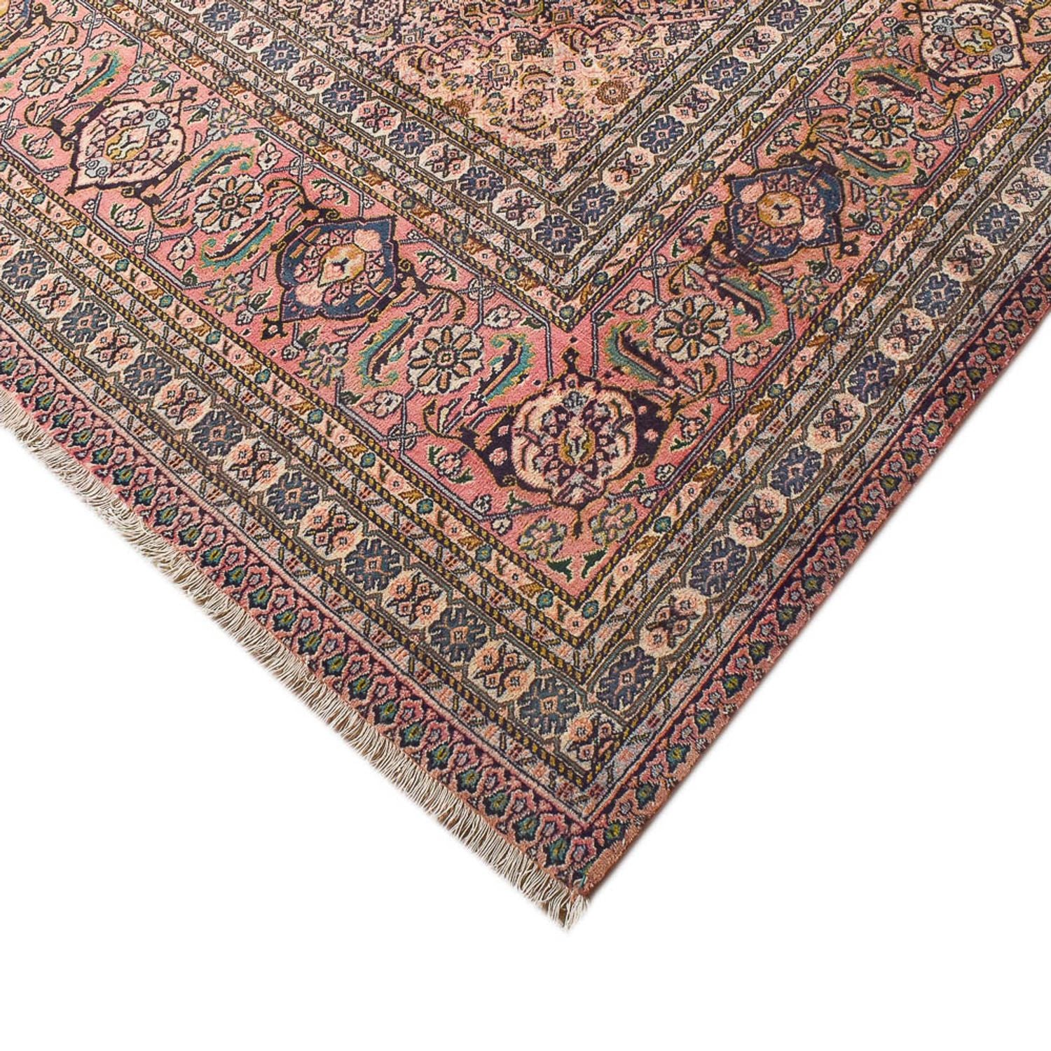 Persisk tæppe - Tabriz - 357 x 279 cm - rust