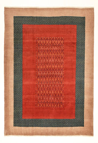 Gabbeh Tæppe - Loribaft Persisk - 300 x 213 cm - flerfarvet