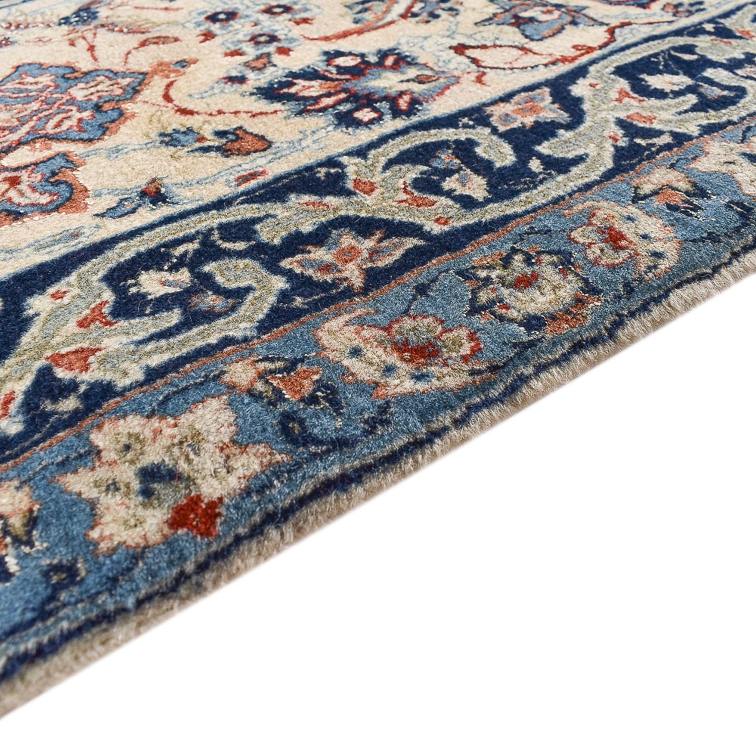 Persisk tæppe - Isfahan - Premium - 430 x 303 cm - creme