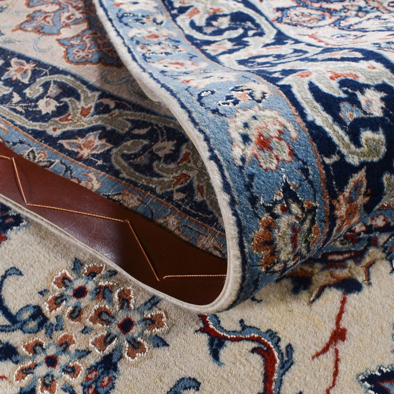Persisk tæppe - Isfahan - Premium - 430 x 303 cm - creme