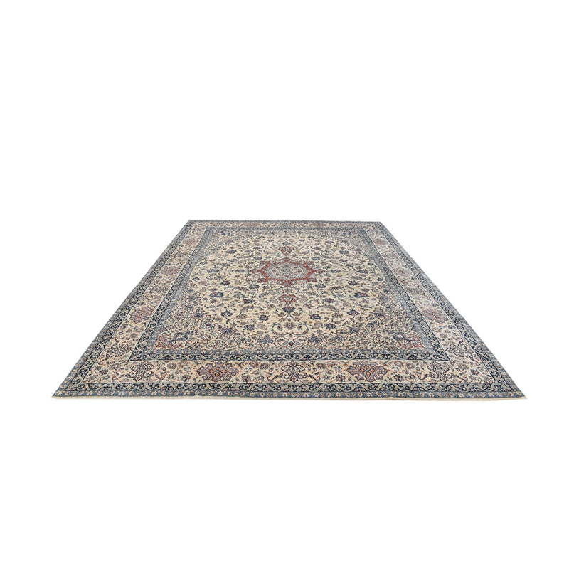 Persisk tæppe - Isfahan - Premium - 430 x 303 cm - creme