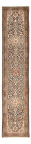 Løber Persisk tæppe - Royal - 390 x 85 cm - mørk beige