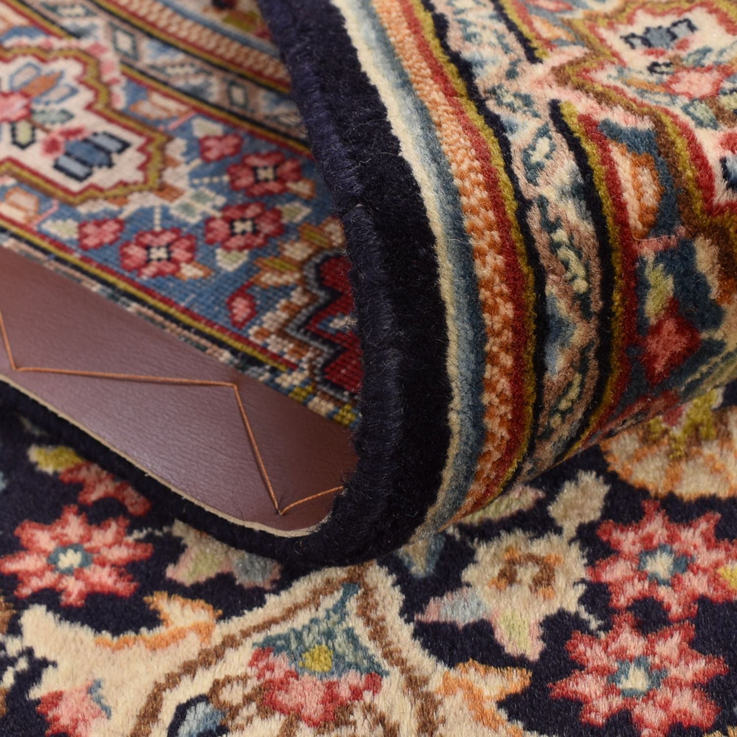 Løber Persisk tæppe - Royal - 390 x 85 cm - mørk beige