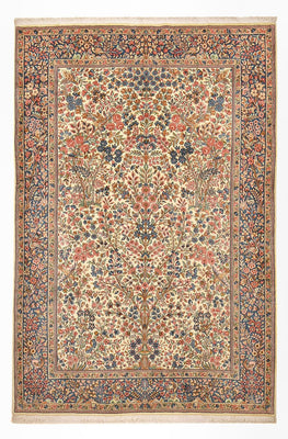 Persisk tæppe - Royal - 272 x 176 cm - mørk beige