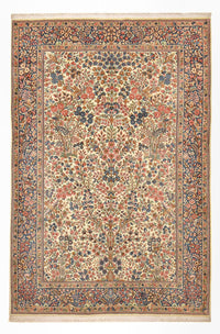 Persisk tæppe - Royal - 272 x 176 cm - mørk beige