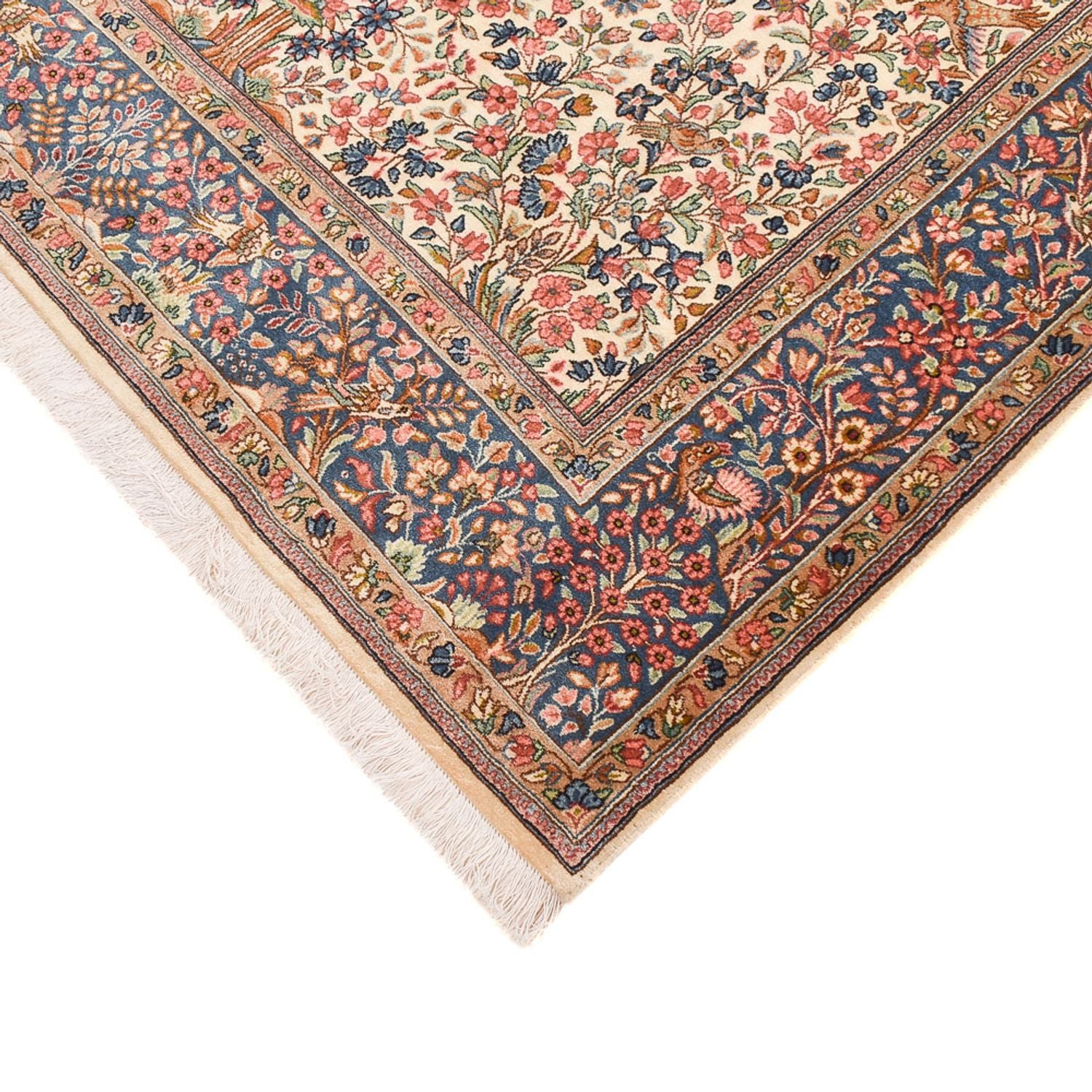 Persisk tæppe - Royal - 272 x 176 cm - mørk beige