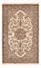 Persisk tæppe - Royal - 243 x 148 cm - mørk beige