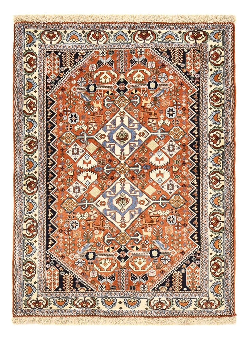 Gabbeh-tæppe - Kashkuli Persisk - 150 x 109 cm - flerfarvet