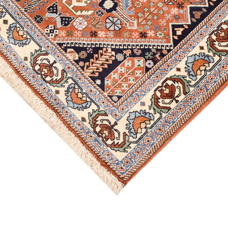 Gabbeh-tæppe - Kashkuli Persisk - 150 x 109 cm - flerfarvet