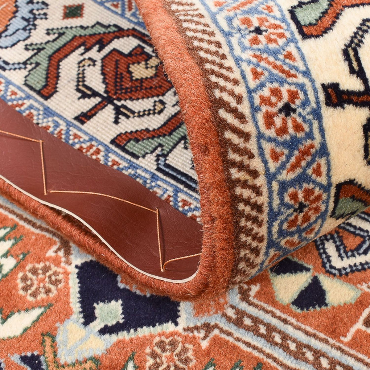 Gabbeh-tæppe - Kashkuli Persisk - 150 x 109 cm - flerfarvet