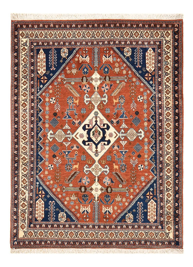 Gabbeh-tæppe - Kashkuli Persisk - 157 x 113 cm - flerfarvet