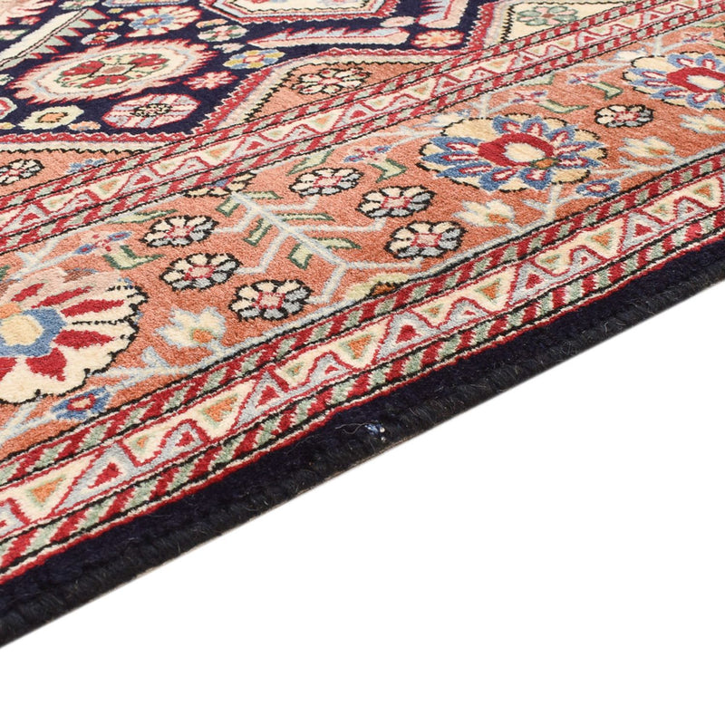 Gabbeh-tæppe - Kashkuli Persisk - 205 x 144 cm - mørkeblå
