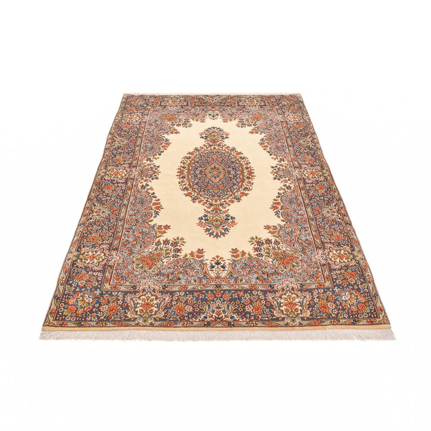 Persisk tæppe - Royal - 235 x 148 cm - mørk beige