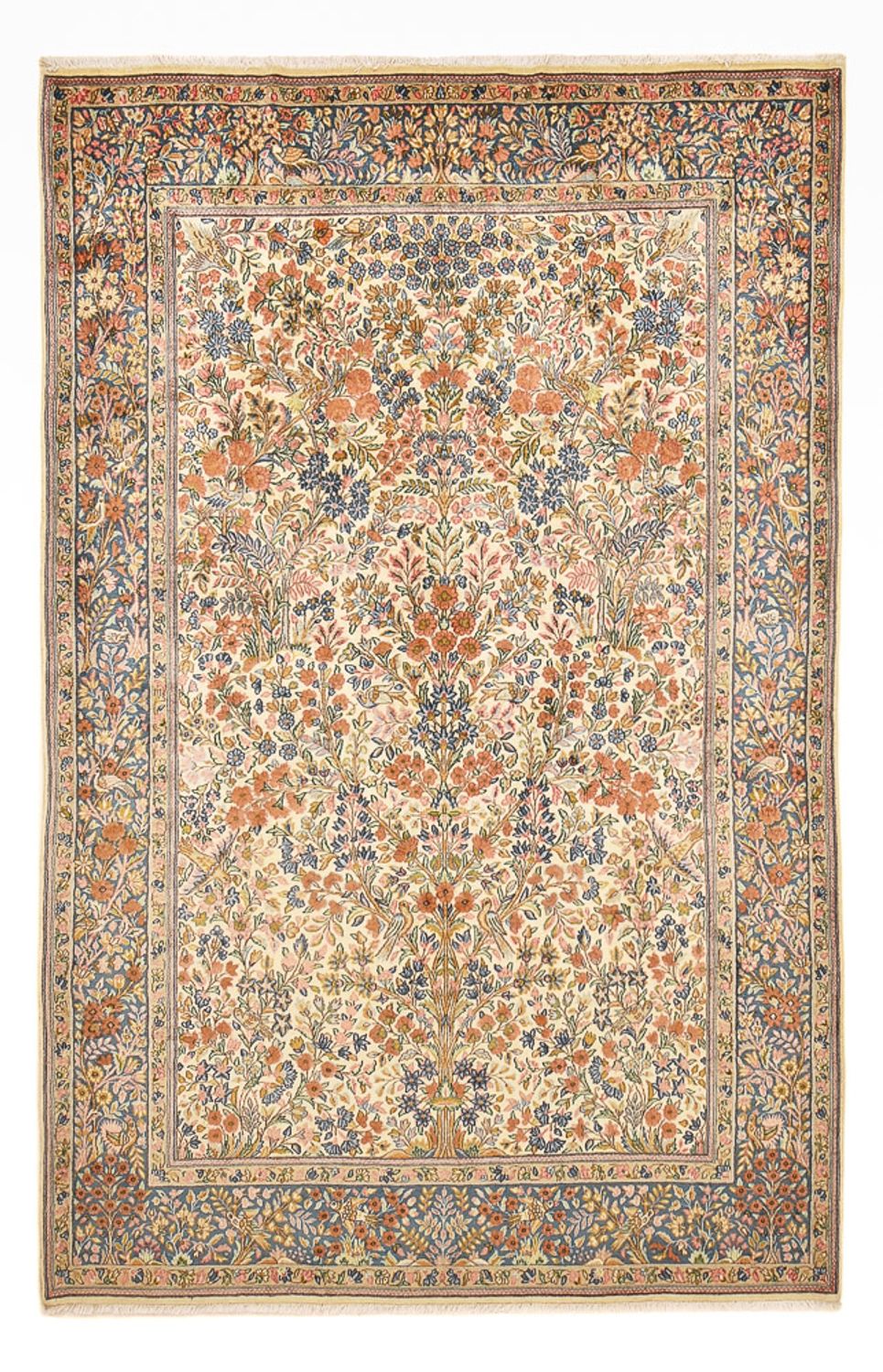 Persisk tæppe - Royal - 275 x 177 cm - mørk beige