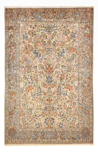 Persisk tæppe - Royal - 275 x 177 cm - mørk beige